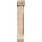 Ekena Millwork Traditional Slat Smooth Bracket w/ Offset Brace, Douglas Fir, 5 1/2"W x 20"D x 32"H BKT0604X20X32TRA06SDF - alternate 3